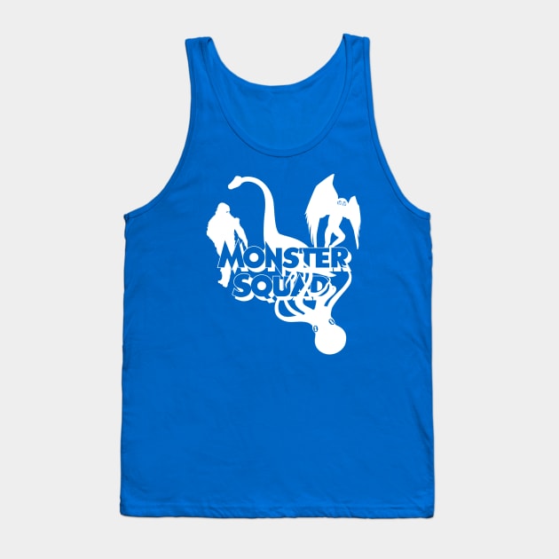 Cryptids Monster Squad Tank Top by ThePortalist